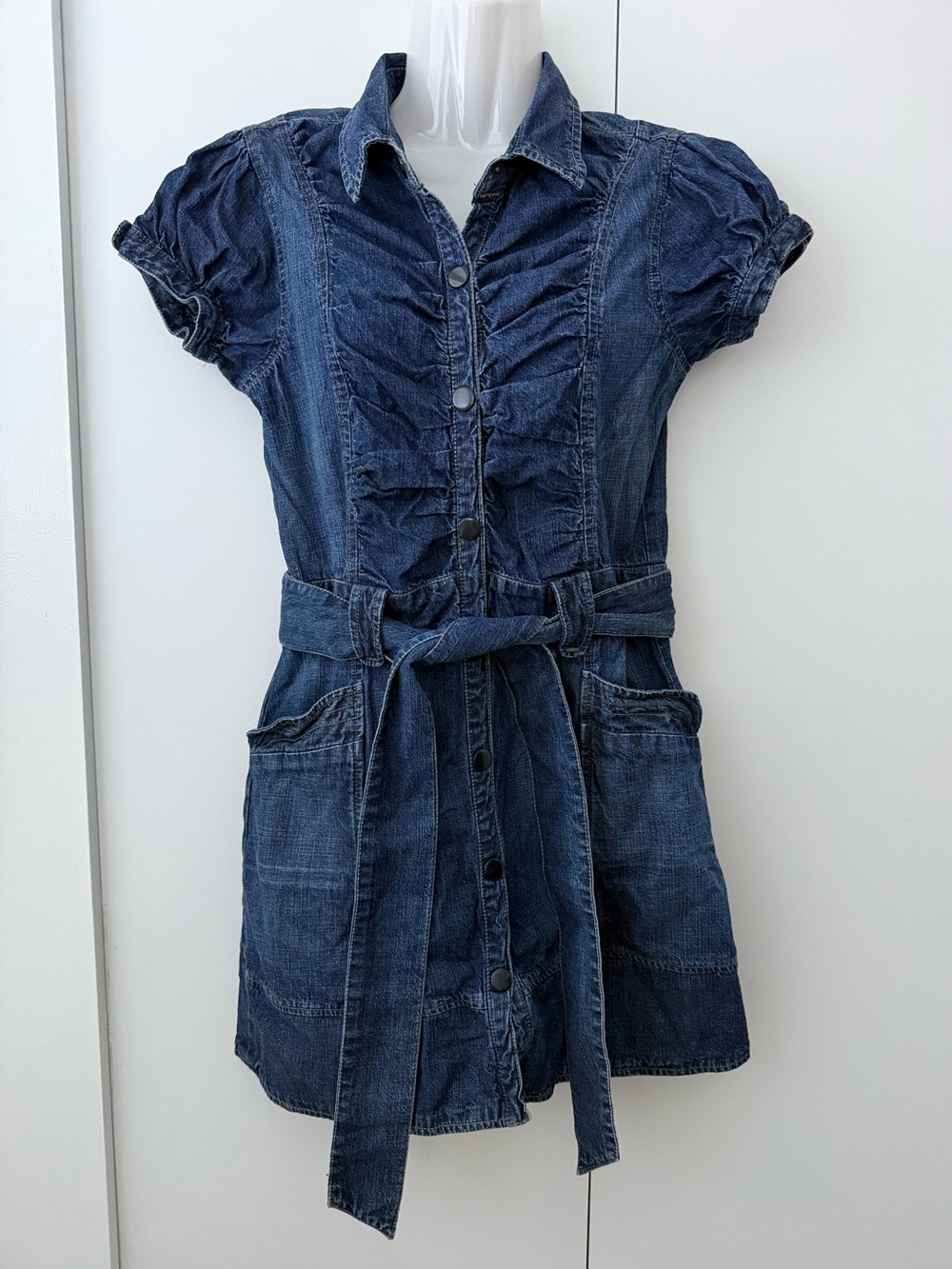 Streetwear Society Button Up Jean Dress Size Medium